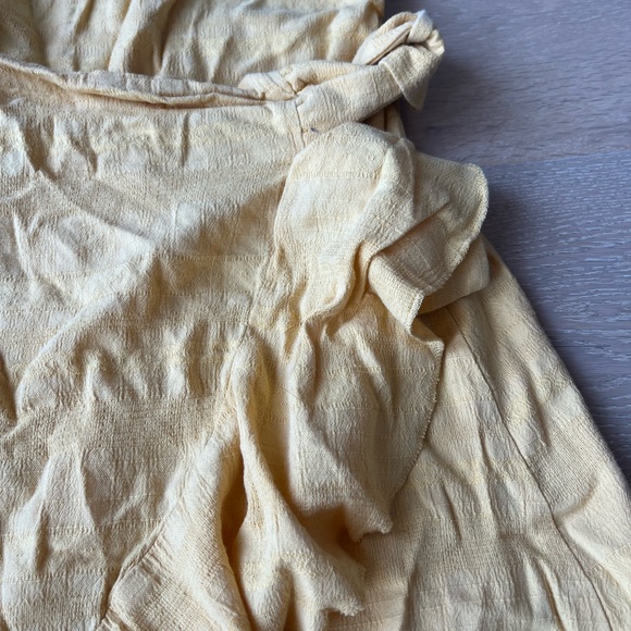 AE Butter Yellow Summer Mini Dress - Picture 5 of 5